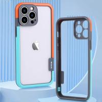 Hoce】เคสกรอบป้องกันสองสีสำหรับ IPhone,เคสโทรศัพท์สำหรับ IPhone XR X XS Max 12 13 Mini 7 8 Plus