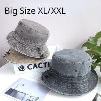 Winter Velvet Big Head Bucket Hat for Men Women Warm Plus Size 59-62cm 63-64cm Fisherman Hat Male Panama Large Cap