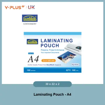 Suremark Laminating Pouch Sheets A4 100 Microns SQ-6040