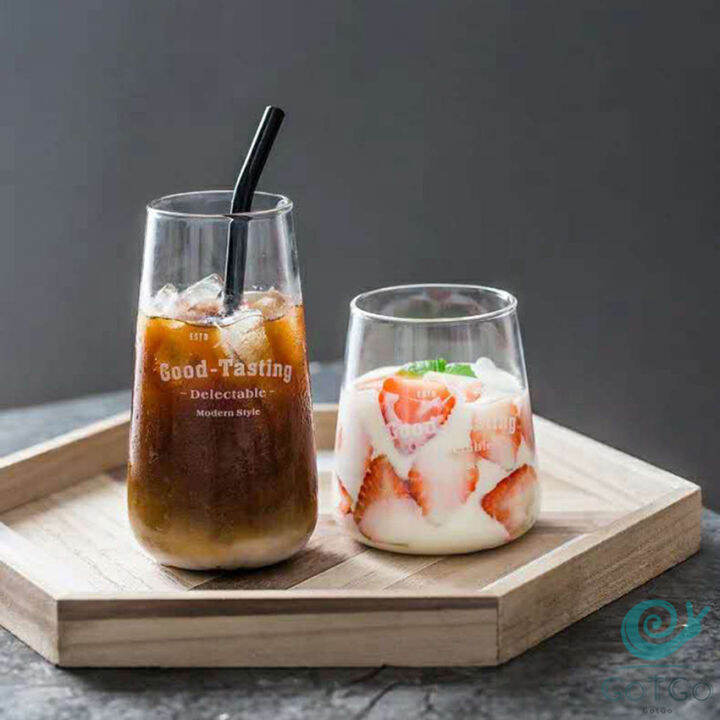 gotgo-ถ้วยแก้วใส-แก้ว-good-tasting-glass-cup