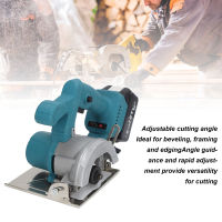 Electric Circular Saw Cutting Angle Adjustable Locking Button Cordless Electric Saw 1200W 18V