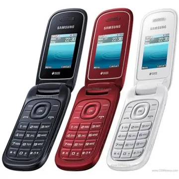 Samsung GT-E1190 Red 2G Basic Button Folding Clamshell Unlocked Mobile  Phone