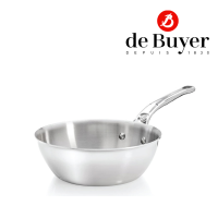 de Buyer 3736.20 Conical Saute-Pan Affinity O 20cm / กระทะอะลูผสมสแตนเลส