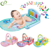 Baby Music Play Mat Baby Gym Tapis Puzzles Mat Educational Rack Toys With Piano Keyboard Infant Fitness Car Gift For Kids WYW