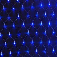 ZZOOI 1.5mX1.5m LED String Light Net Mesh 96 LEDs 8 display models Window Curtain Festival Christmas wedding outdoor Fairy Lighting