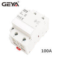 GEYA GYHC 2เฟส100A AC คอนแทค220โวลต์230โวลต์ราง Din ครัวเรือน Modular คอนแทคสวิทช์ควบคุมสมาร์ท Home Ho ใช้