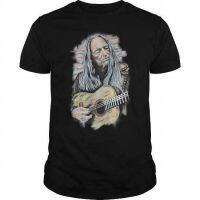 Best Selling Vintage Willie Nelson Paint Art T-Shirt Gift For Men 100%Cotton, XS-3XL  RU6U