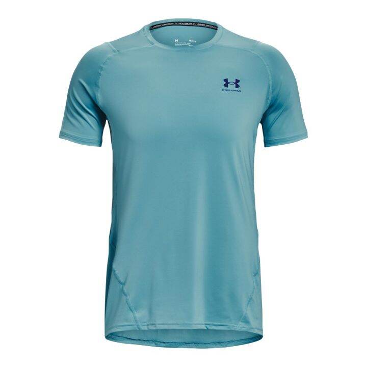 under-armour-ua-mens-heatgear-armour-fitted-short-sleeve-อันเดอร์-อาร์เมอร์-เสื้อออกกำลังกายสำหรับเทรนนิ่ง-สำหรับผู้ชาย