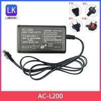 อะแดปเตอร์ไฟ AC AC-L200สำหรับ Handycam DCR-SX40 SX41 SX45 SX60 DVD308, DVD105 DVD108 DVD203กล้องวิดีโอ