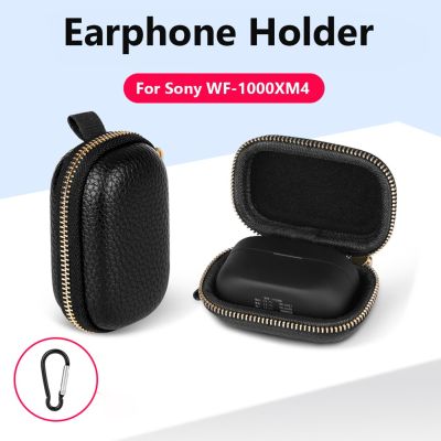 Earphone Holder Case EVA Zipper Storage Bag Carrying Box for Sony WF-1000XM4 Headphone Portable Waterproof Earbuds Accessories Headphones Accessories