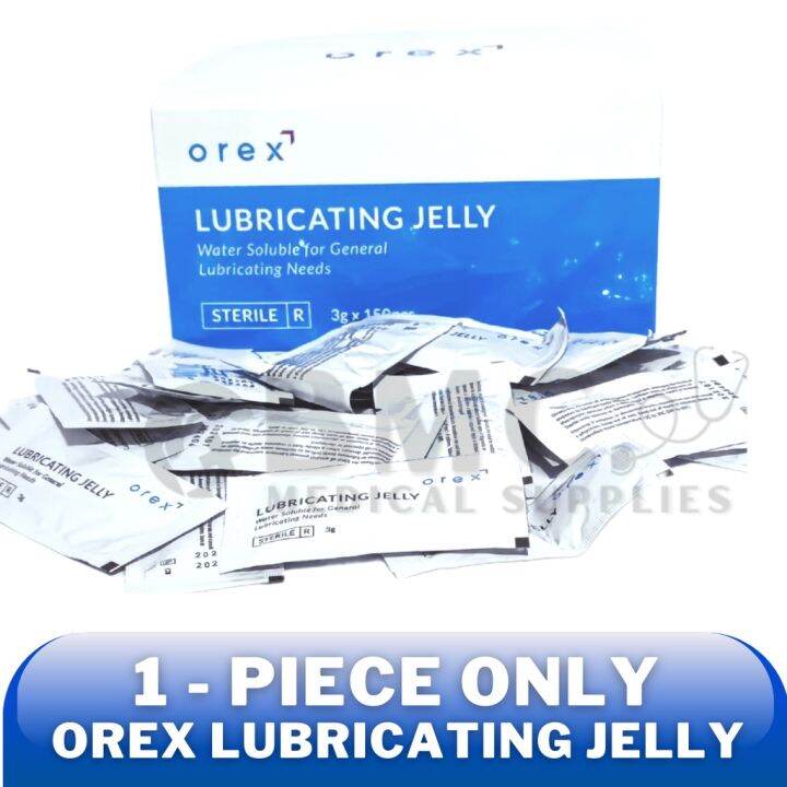 Lubricating Jelly Sachet 3g Surgitech or Orex Lazada PH
