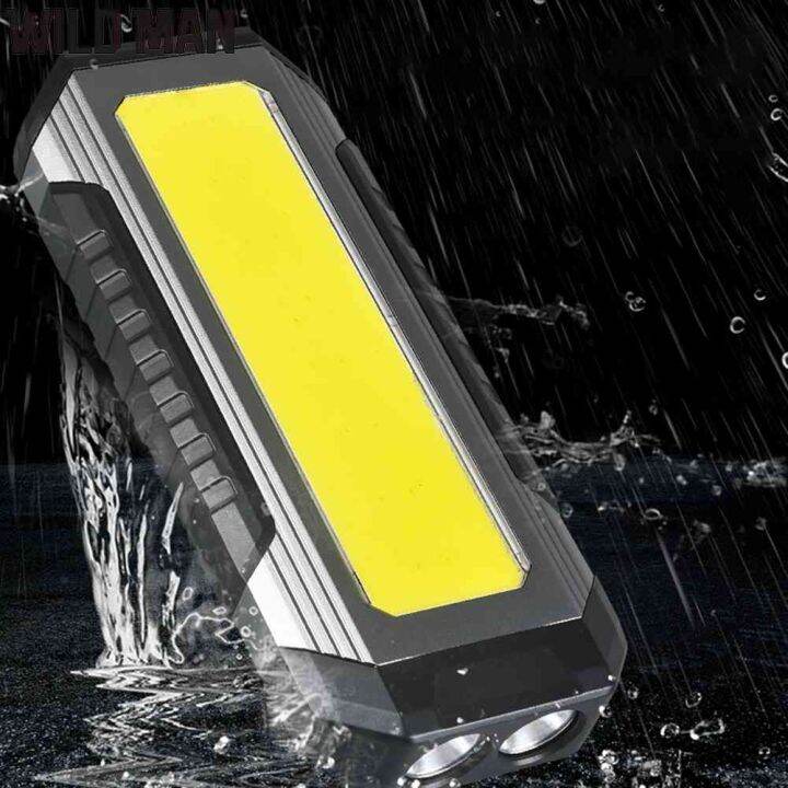 LED Senter COB Multifungsi Dengan Senter Magnet Searchlight TYPE-C ...