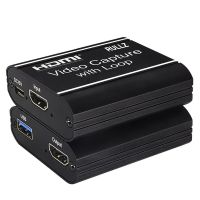 □◈ 4K TV Loop HD 1080P Video Capture Card USB 2.0 HDMI-compatible Game Recorder Video Recording Box For PS3 DVD PC Live Streaming