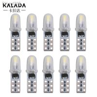 10Pcs T5 W3W W1.2W Car LED Bulb Canbus Dashboard Instrument Lighting 12V 3000K 6000K White Amber Red Ice Blue Auto Panel Lights