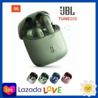 หูฟังบลูทูธ หูฟัง เจบีแอล หูฟังไร้สาย หูฟัง JBL เสียงเบสแน่น T220 TWS true wireless  Bluetooth Headphones พร้อมส่ง