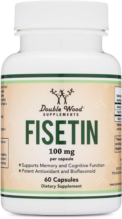 Double wood Fisetin 100 mg 60 caps