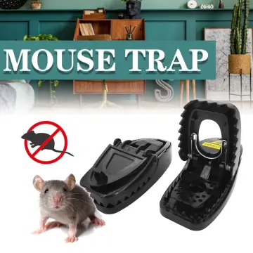 2 Pack Humane Mouse Trap |Catch and Release Mouse Traps That Work,Best Indoor/Outdoor Mousetrap Catcher Non Killer Small Mole Capture Cage