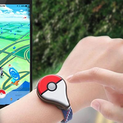 นาฬิกา Pokemon Go Plus แบบบลูทูธ อุปกรณ์เสริมเชื่อมต่อเกม สำหรับสมาร์ทโฟน