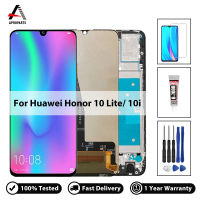 6.21 "ใหม่สำหรับ Huawei Honor 10 Lite LCD HRY-LX1 HRY-LX2 HRY-LX1T จอแสดงผล Touch Screen Digitizer Assembly เปลี่ยน Huawei Honor 10i คุณภาพสูง