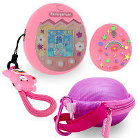 ฝาครอบซิลิโคนป้องกันและกระเป๋าสำหรับ Tamagotchi Pix พร้อมเชือกเส้นเล็กของขวัญวันเกิดสำหรับเด็ก (เฉพาะเคสปก)