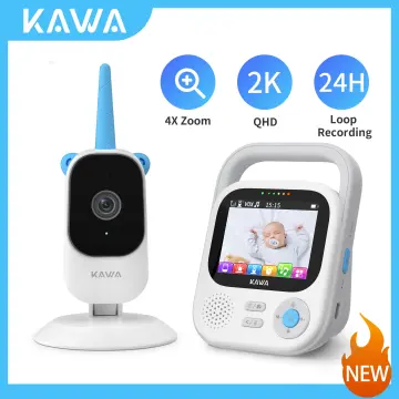 KAWA S6 Add-on Baby Camera Without Batteries, 720p HD Video Baby Monit –  KAWA Official Website
