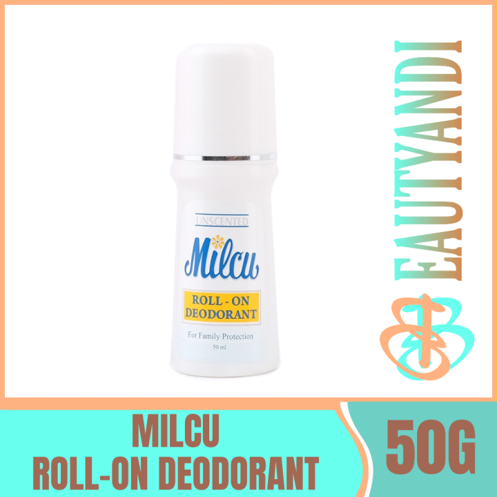 MILCU Unscented Deo Roll On 50ml Personal Care Bath Deodorant