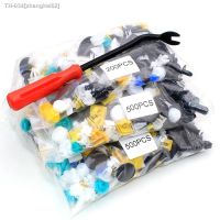 ❂❈卍 200pcs 500pcs Universal Mixed Auto Fastener Car Bumper Clips Retainer Car Fastener Rivet Door Panel Liner for All Car