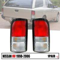 เสื้อไฟท้าย รุ่น นิสสัน NISSAN NV กระบะ ปี 1998 - 2006 สีขาวแดง ไม่รวมชุดหลอดไฟ และสายไฟ