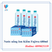 HCM - Thùng 20 chai Nước Uống Ion Kiềm 680ml Fujiwa