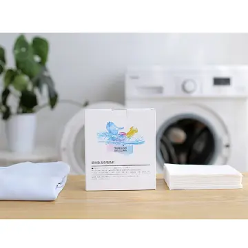 Color Catcher Sheets Dye Trapping Sheets Washing Machine Proof Color  Absorption Sheet Anti Dyed Cloth Laundry Washing Tool