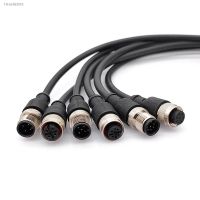 ♗○™ M12 Sensor Connector Cable Waterproof plug Male Female 4 5 8Pin 2m PVC line A Type Sensor Connectors