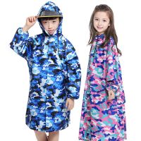 Camouflage Rain coat Kids  Rain Cloak  Oxford Cloth Raincoat New Arrival Poncho