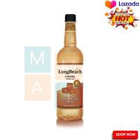 LongBeach Classic Caramel Flavoured Syrup 740 ml  ลองบีช ไซรัป กลิ่นคลาสสิคคาราเมล 740 มล.