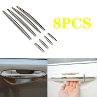 8Pcs Stainless Steel Chrome Door Handle Stripe Cover Trim for Ford Fusion Mondeo 1.5T 2013-2016