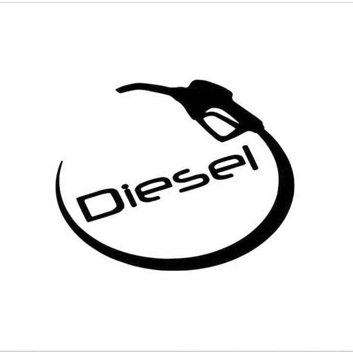 Car Gas tank Cover decal sticker DIESEL UNLEADED GASOLINE Lazada PH