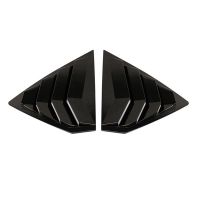 2Pcs for Buick Regal 2017-2021 Car Rear Window Louver Triangle Shutter Cover Deflector Trim Accessories