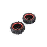 Off-Road Car Front Tyres for 1/5 HPI ROFUN BAHA ROVAN KM BAJA 5T/5SC/5FT Rc Car Toys Parts 195X75mm