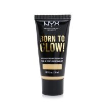 NYX Born To Glow! เนเชอรัลไบรอนท์ครีมรองพื้น-เบอร์.ปานกลางบัฟ30Ml/1.01Oz