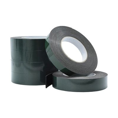 50M 1MM Thick Double Sided Tape Strong Adhesive Black Foam Tape For Cell Phone Repair Gasket Screen PCB Dust Proof Tape Adhesives Tape