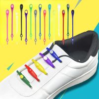 HOT Shoelace of Tying Personalized Silicone Elastic Buckle Colorful Innovative Lazy Shoelaces