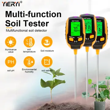 Portable Soil Moisture Meter Detector Farming Lawn Plant Humidity Sensor  Hygrometer Electric Mushroom Portable Tester