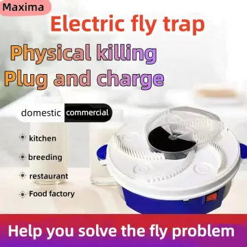 Rotating Fly Catcher USB type Electric Fly Trap with bait Pest Control  Electric anti Fly Killer Trap Pest Catcher