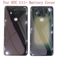 ฝาครอบแบตเตอรี่ ด้านหลัง พร้อมกรอบไฟแฟลชกล้อง แบบเปลี่ยน สําหรับ HTC U11+ U11 Plus QC7311535