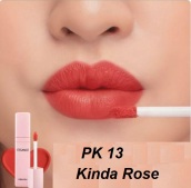Son kem mịn mượt chuẩn màu Essance Kinda Rose Soft Lip Liquid 3g PK13