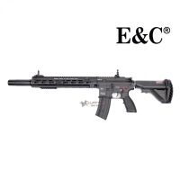 E&amp;C 106 S2 HK416D GEN2 BLACK RAIL+SILENCER ระบบไฟฟ้า แถมลูกบีบี ~ 1,000 นัด เป้ากระดาษ ,ของเล่นบีบีกัน