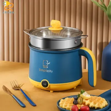 simplicity portable electric cooking pot with