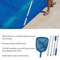 Pool Skimmer Net ตาข่ายทำความสะอาดสระว่ายน้ำขนาดใหญ่ระดับมืออาชีพสำหรับสระว่ายน้ำอ่างน้ำร้อนสปาและน้ำพุ