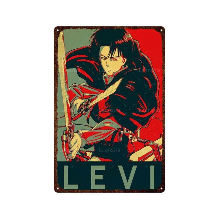 Retro Classic Anime Various Characters Metal Plaque Sign Poster Living