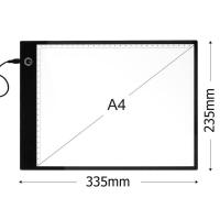 A4 Drawing Tablet Digital Graphic Electronics LED Writing Board Art Student Copy Painting Tablet Dimming Light Electronic Board