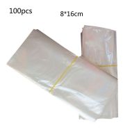 100 Pack Odorless Clear Polyolefin Heat Shrink Wrap Bags for Gifts Packagaing Soaps Candle Jars Homemade DIY Projects